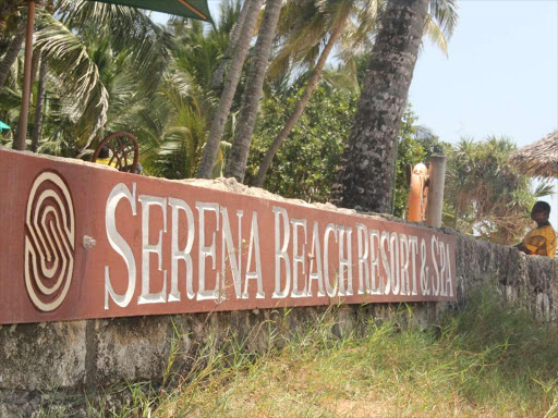 Serena Beach Hotel in Mombasa. Photo/JOHN CHESOLI