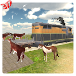 Cargo Train Animal Transporter Apk