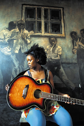 Eastern Cape musician Zahara's debut CD, 'Loliwe', has gone platinum just 13 days after its release Picture: ALON SKUY