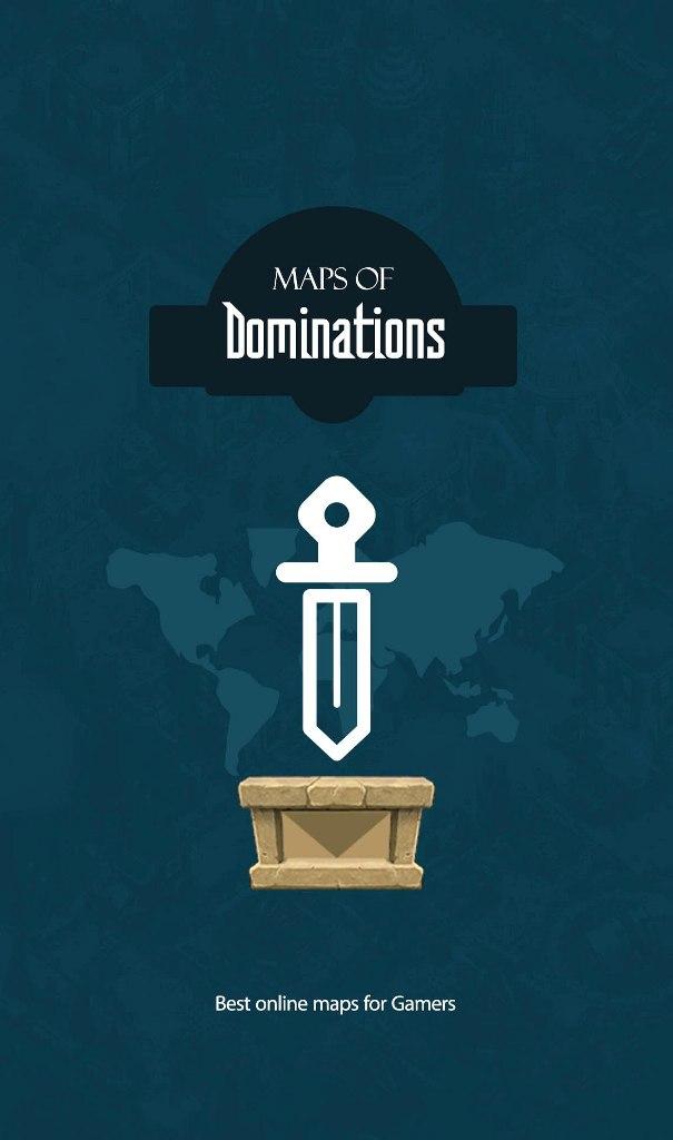 Android application Dominations maps screenshort