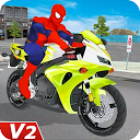 ダウンロード Superhero Moto Bike Racing Stunts V2 をインストールする 最新 APK ダウンローダ