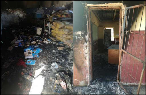 Tshirhunzanani Primary School in Vyeboom, Vuwani, has been torched this morning.