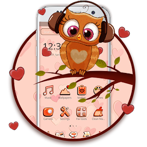 Download Cocoa Chocolate Owl Theme For PC Windows and Mac