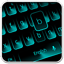 ダウンロード Neon Blue Keyboard をインストールする 最新 APK ダウンローダ