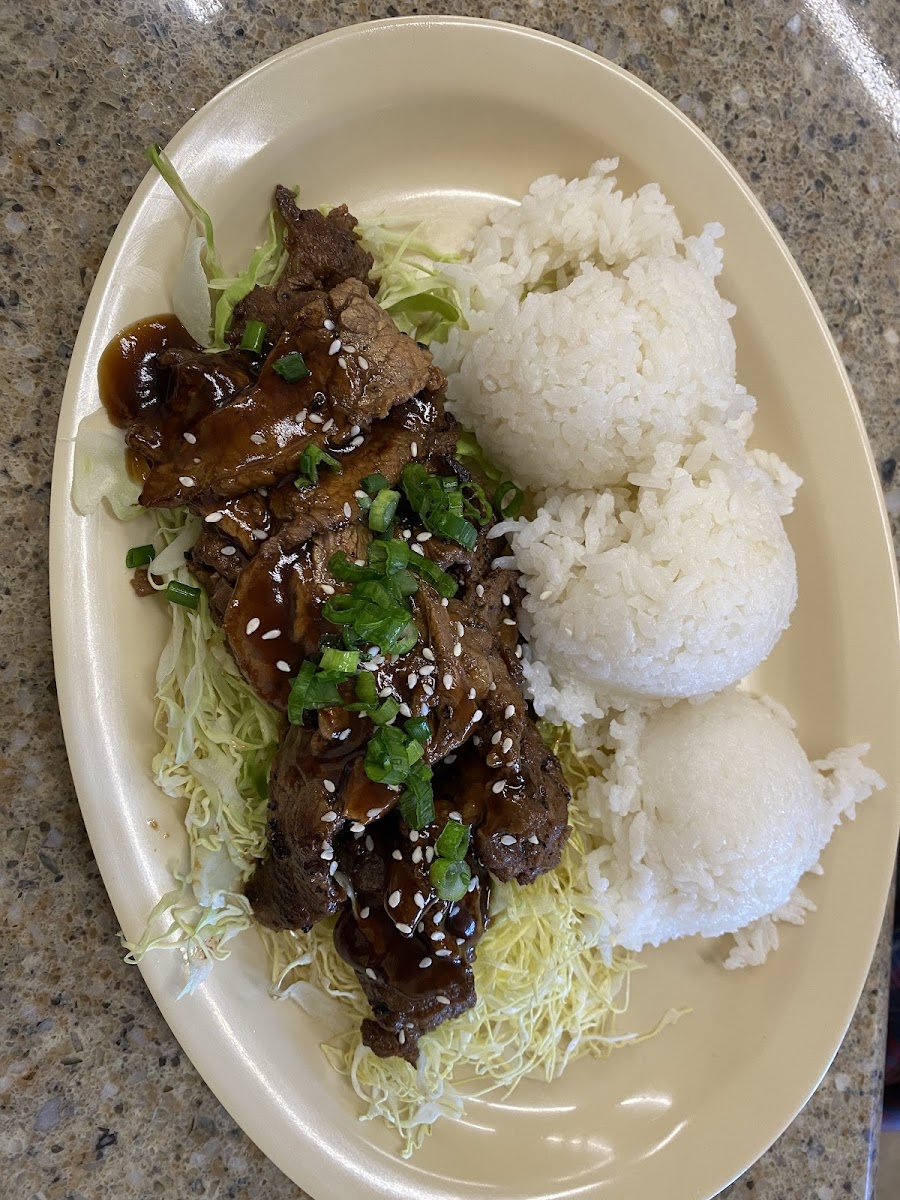 Teriyaki beef