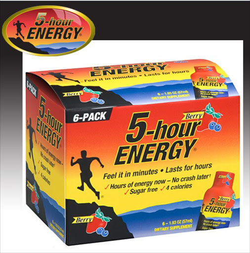 Screenshot of 5-Hour Energy. File photo.