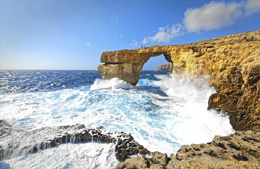 The beautiful Azure Window in Gozo, Malta, was a favourite spot for photographers.