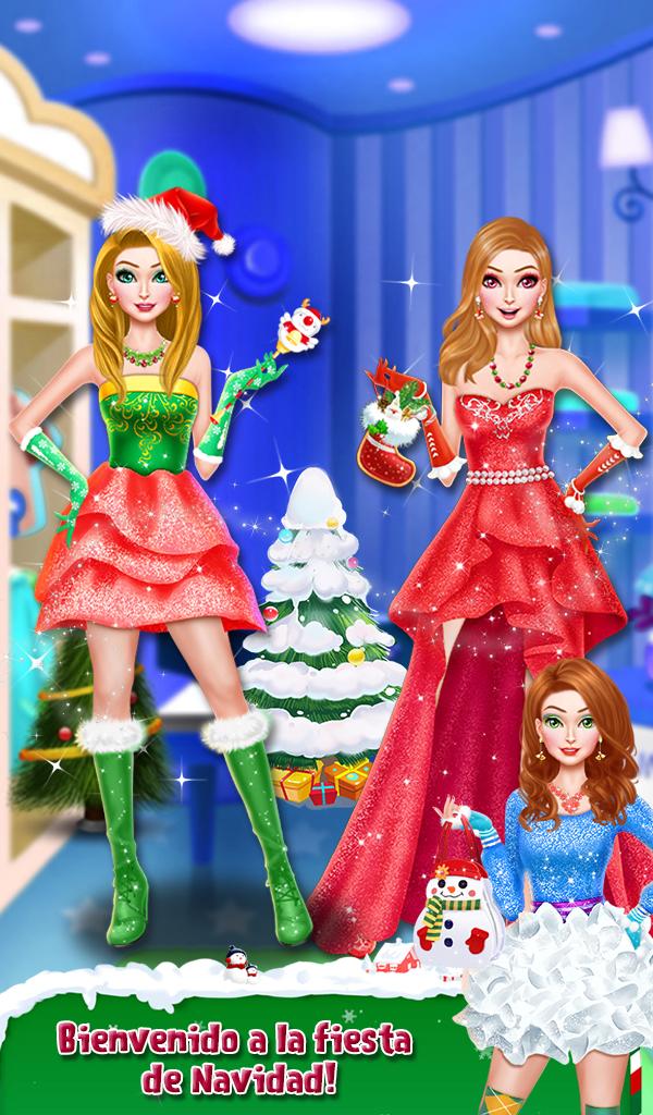 Android application Christmas Doll Party Makeover screenshort