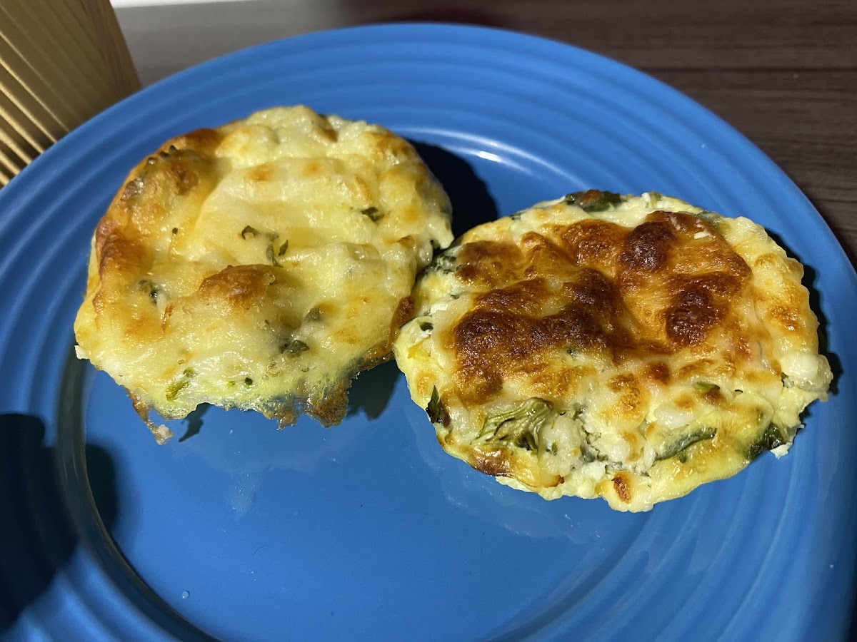 Veggie egg bites