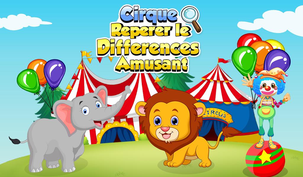 Android application Circus Spot The Difference Fun screenshort