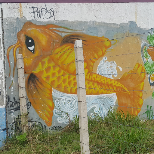 Mural Pez Dorado