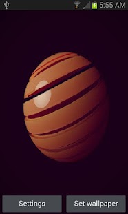 How to install Brown Ball Live Wallpaper 2 unlimited apk for pc