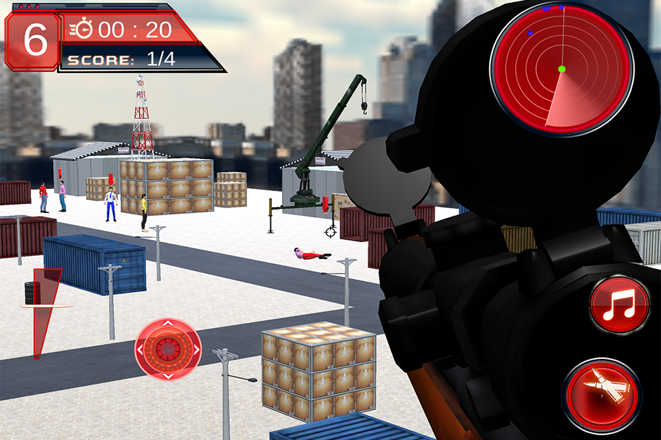 Android application Modern Sniper Killer screenshort