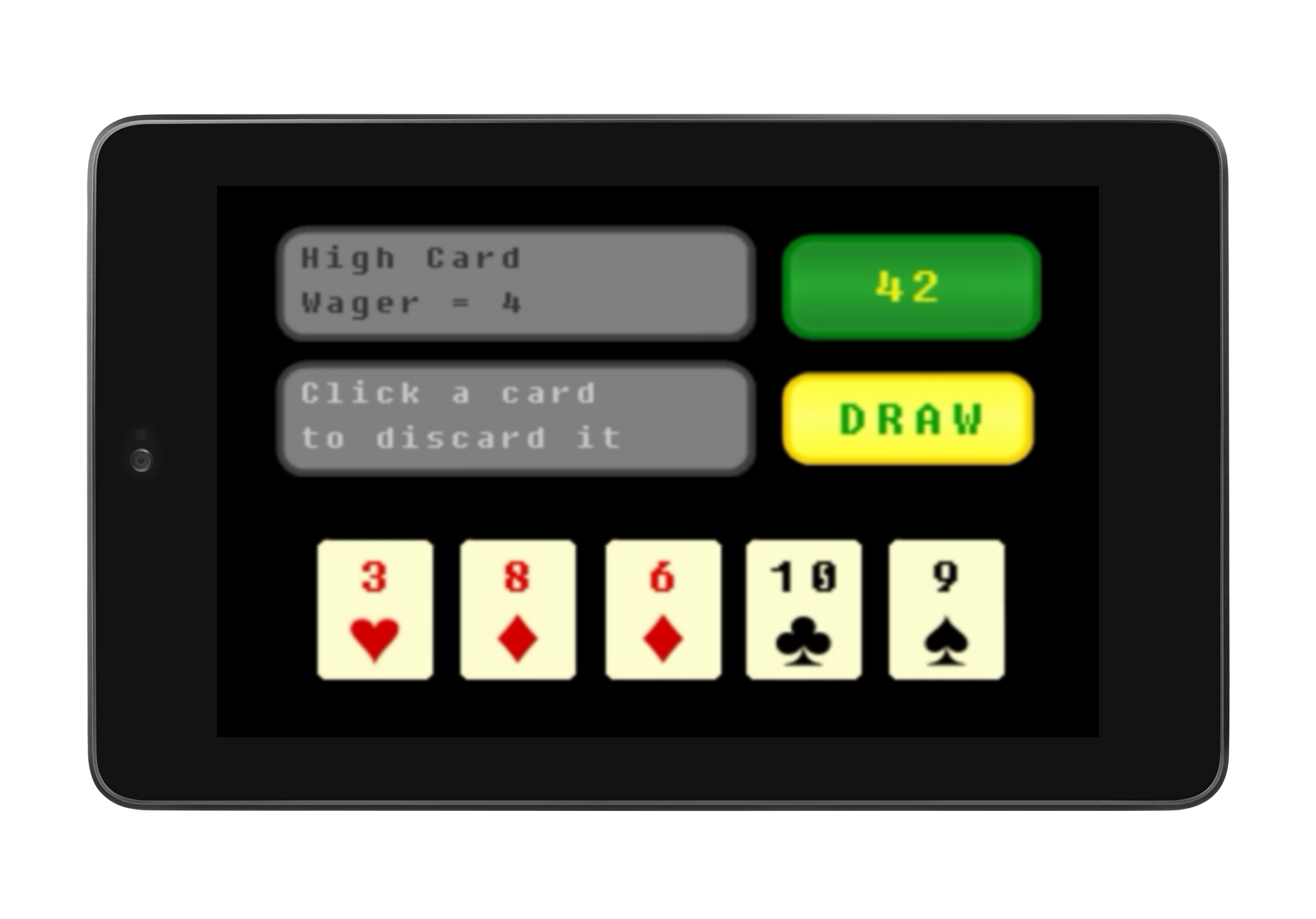 Android application Conjured Video Poker screenshort