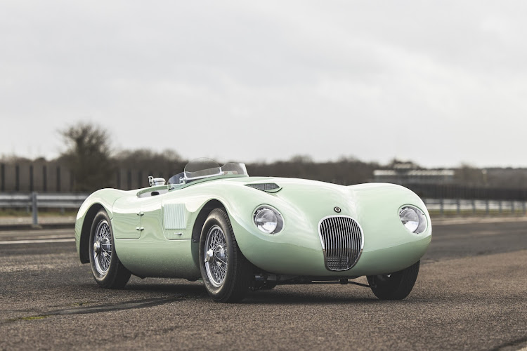 Jaguar's Continuation project is inspired by the original C-Type which won the 360km, 50-lap sports car race at the Reims Grand Prix Meeting on June 29 1952. Picture: SUPPLIED