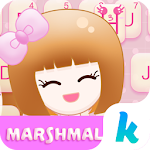 Marshmallow ☁️ Keyboard Theme Apk