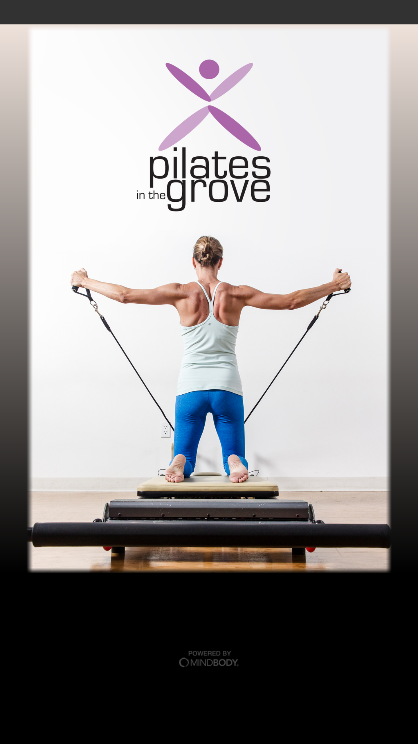 Android application Pilates in the Grove screenshort