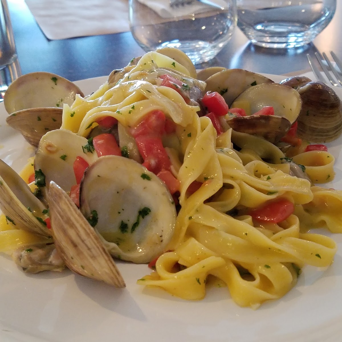 Fettuccine w/Clams