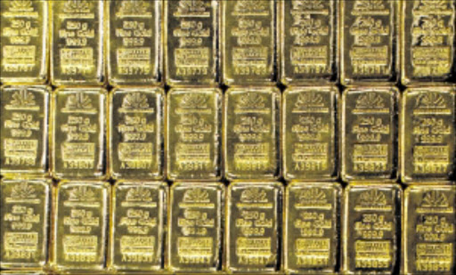 Bars of 250g fine gold stored at a plant at the gold refiner and manufacturer Argor-Heraeus SA in Mendrisio, Switzerland. File picture.