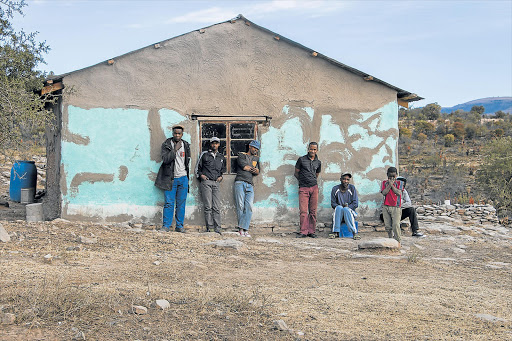 NEGLECTED: Residents of Keilands outside Stutterheim were visited on Thursday to discuss their lack of essential amenities and lack of support from the government Picture: RORY BOON