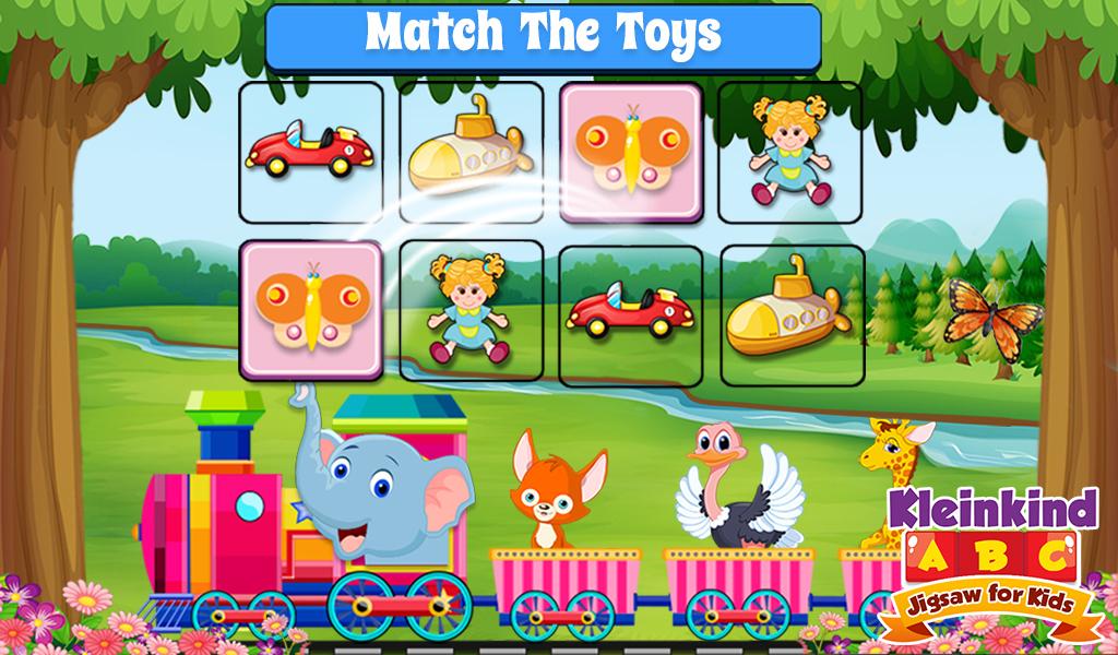 Android application Toddler ABC Jigsaw For Kids screenshort