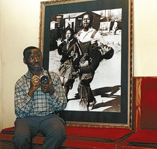 Sam Nzima's photograph of Hector Pieterson after he was shot in 1976 became the worldwide image that defined the June 16 student uprising.