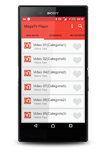  MegaTV Player: miniatura de captura de pantalla  