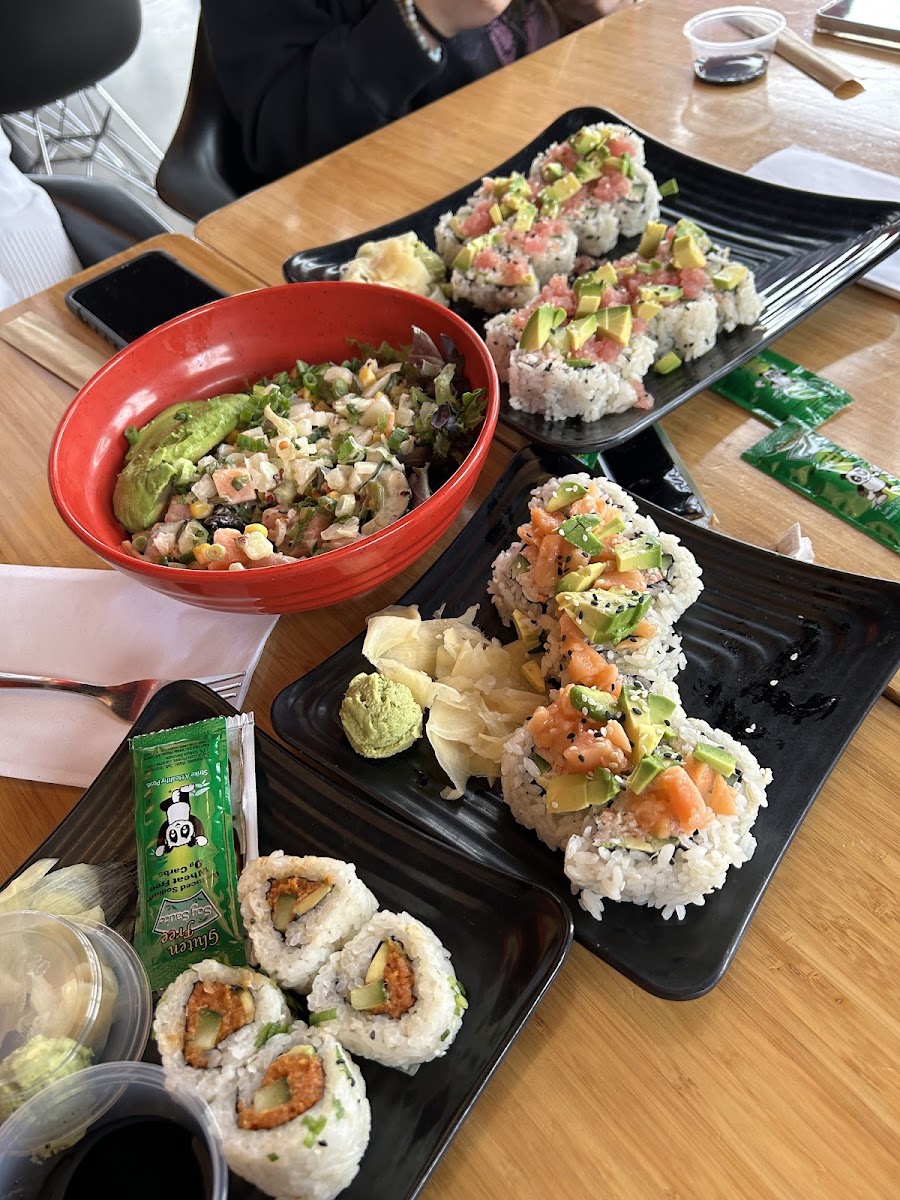 Gluten-Free at Pokitrition - Sushi Burritos & Poke