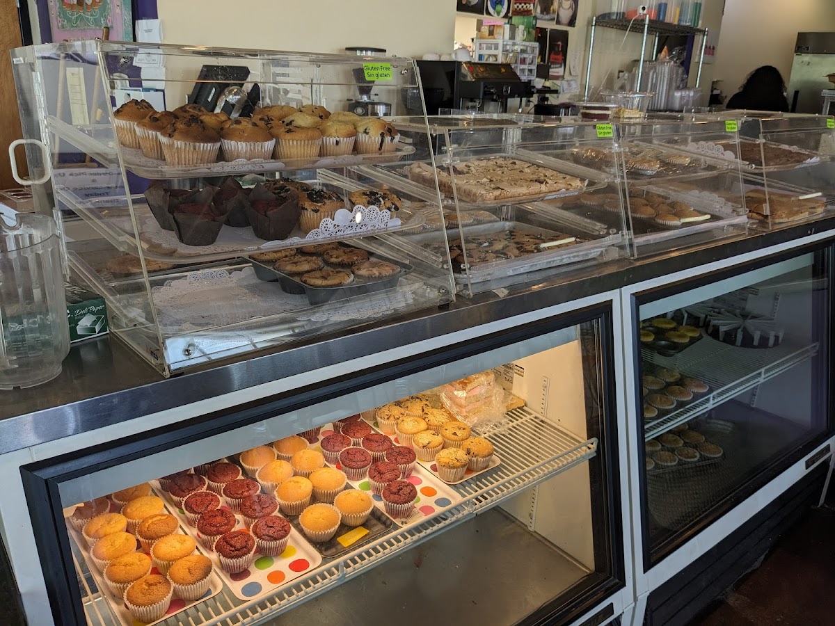 A selection of baked goods ready for walk-ins