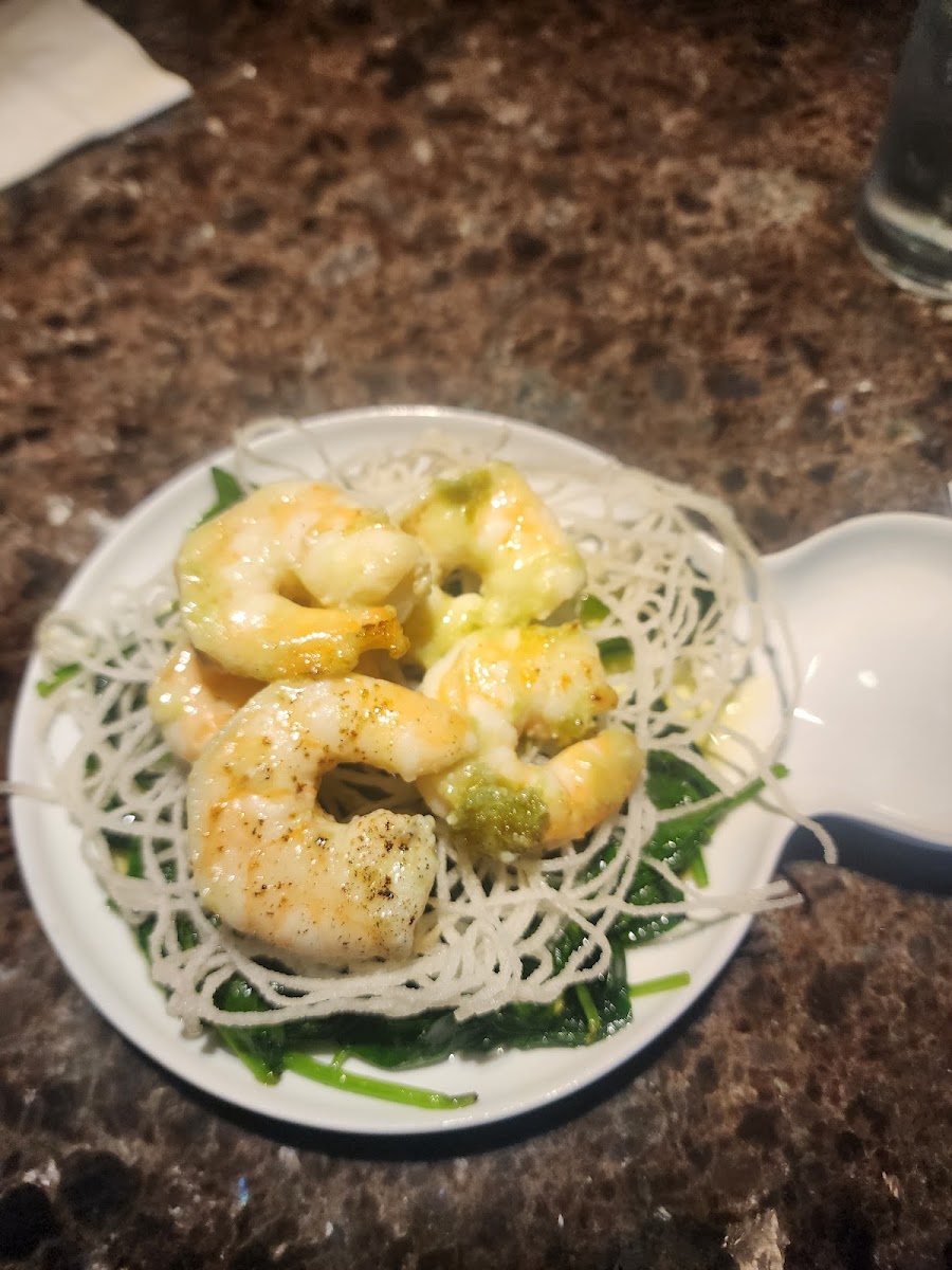 Wasabi shrimp