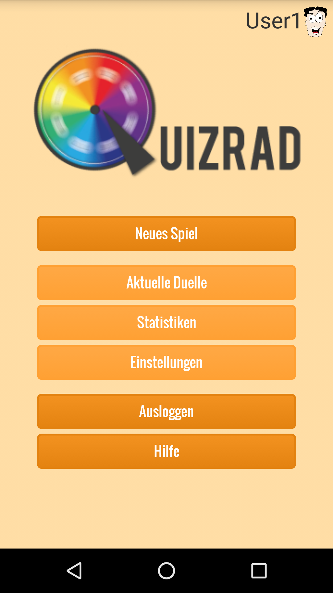 Android application QuizRad Premium screenshort