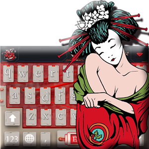 Download Japanese Geisha Dance Entertainment Keyboard Theme For PC Windows and Mac