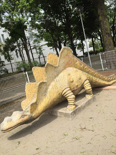 長者久保公園の恐竜