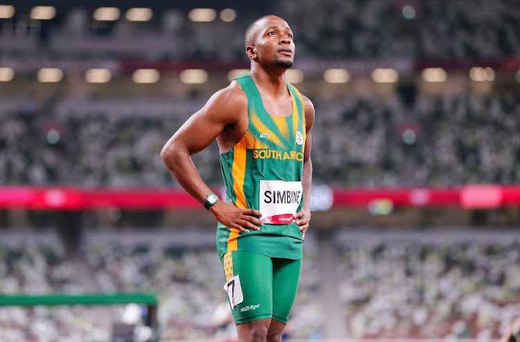 Akani Simbine. Picture: ROGER SEDRES