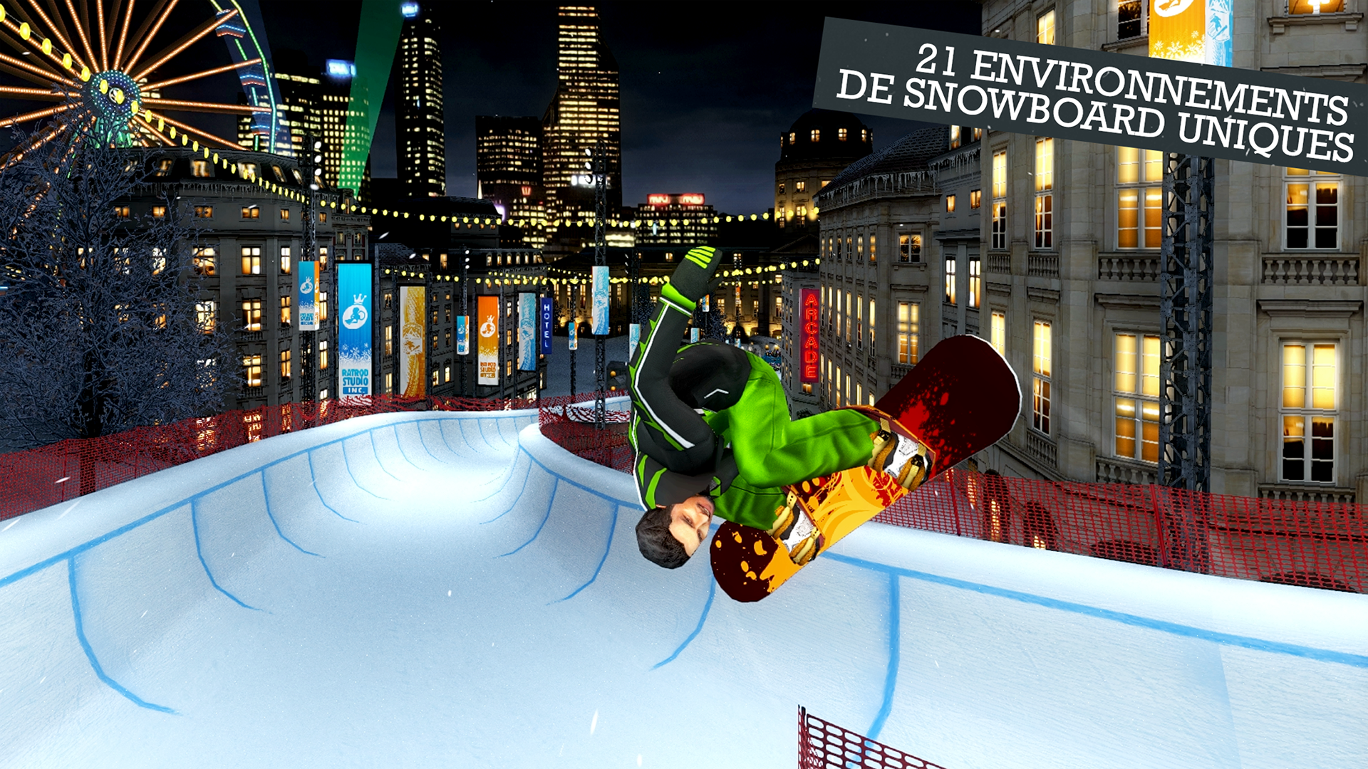 Android application Snowboard Party World Tour Pro screenshort