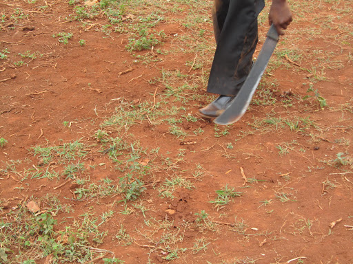 A man was slashed several times during the fight between residents of Matundura and Gituro villages." /FILE