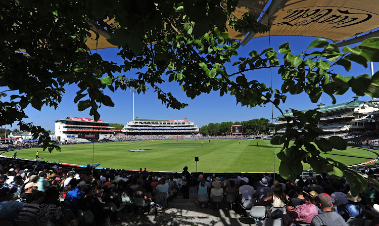 General view of Newlands Stadium during the Mzansi Super League final in December 2018.