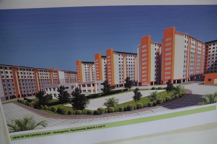 Design of affordable housing units to be built on Makasembo estate, Kisumu city.