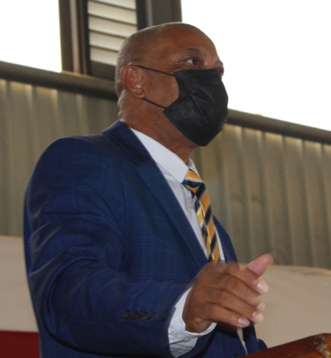 Scottsville Secondary principal Henry Hockey.