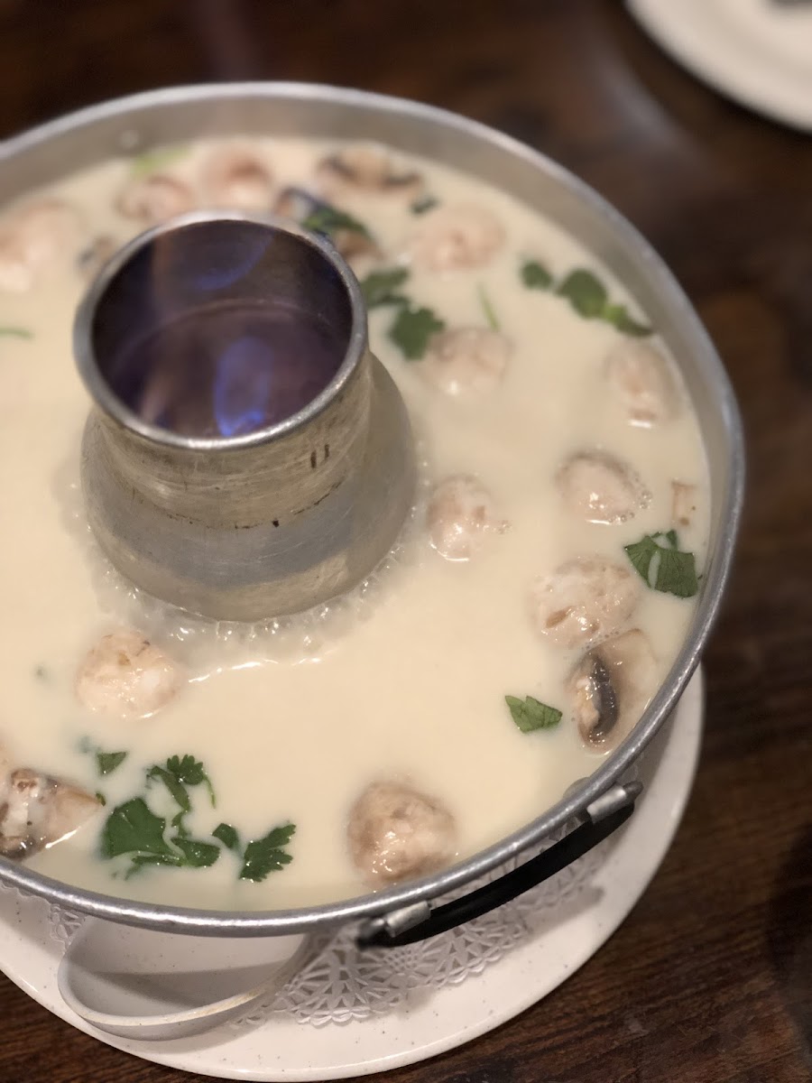 Coconut soup