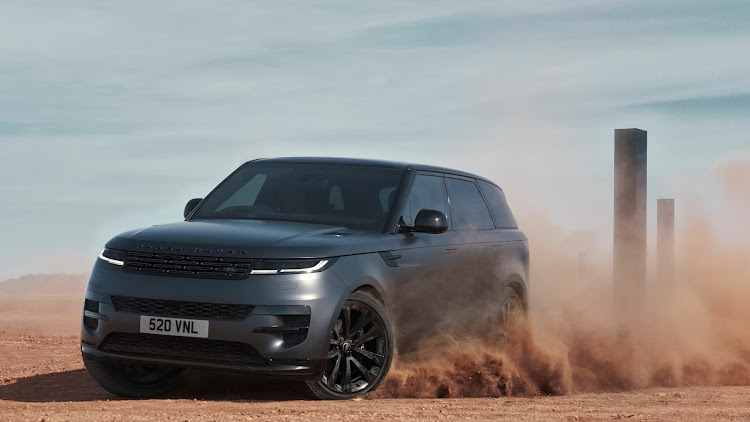 Emphasising its dark side, the new Range Rover Sport Stealth Pack option is designed to offer a stealthy take on a refined and luxurious aesthetic. Picture: SUPPLIED.