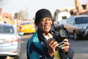 Veteran photojournalist Mbuzeni Zulu, dubbed the original paparazzo. 
