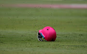 South Africa v Sri Lanka - Third One Day International cricket match - Wanderers Stadium, Johannesburg, South Africa - 2/4/17 - Bees fly around the helmet of a cricket player. REUTERS/Siphiwe Sibeko