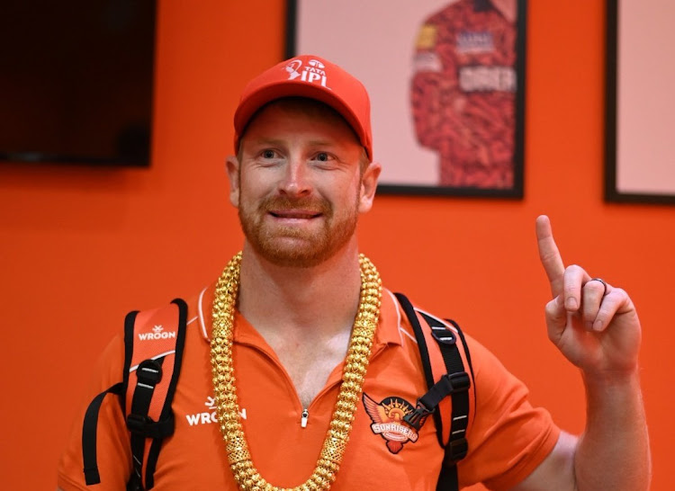 Sunrisers Hyderabad batter Heinrich Klaasen after the scoring 82 off 34 balls in the Indian Premier League match agianst Mumbai Indians.