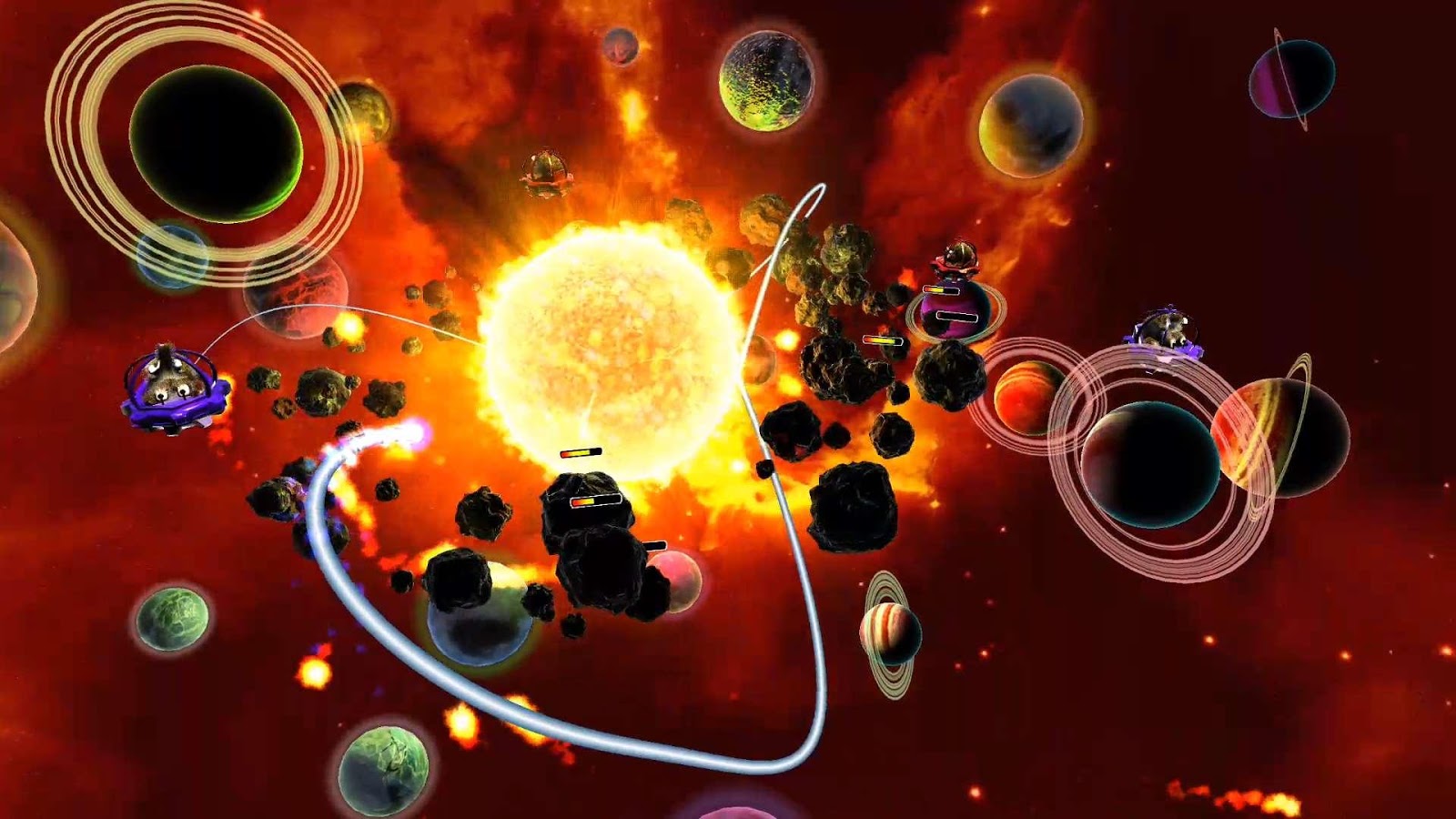    Mammoth Gravity Battles- screenshot  