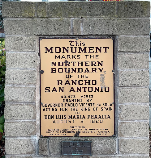 There's an earlier Read the Plaque entry that shows the reverse side of this marker, on San Pablo Avenue, right in front of the Wells Fargo Bank branch next to El Cerrito Plaza. To be honest, I...