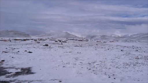 South African snow watchers woke on Tuesday to a winter wonderland along the Drakensberg mountain range. Picture: SUPPLIED