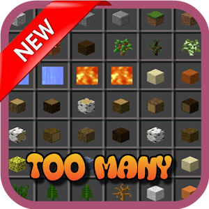 Too Many Items Mods mcpe..apk 1.0.0