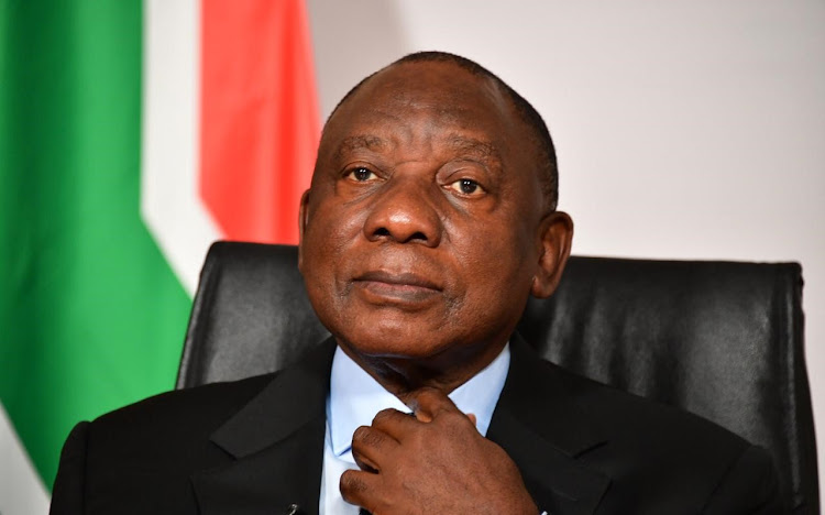 President Cyril Ramaphosa said in a seminar on Thursdsay that SA's financial sector was highly monopolised and highly profitable, but had failed to address challenges faced by struggling entrepreneurs during the pandemic. File photo.