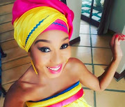 Kgomotso Christopher used her Twitter platform to encourage her followers.